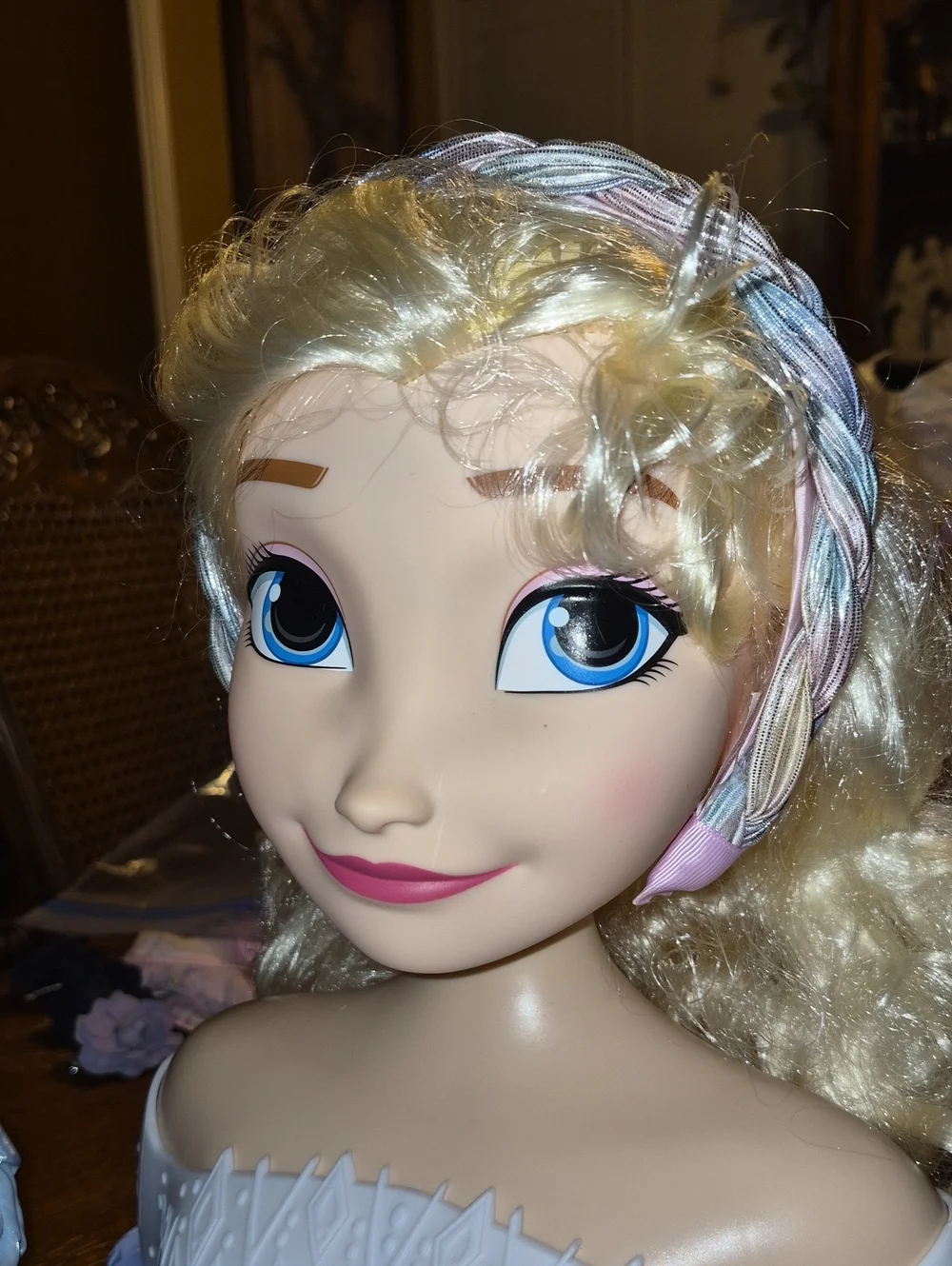 Disney Elsa Styling Head with Accessories